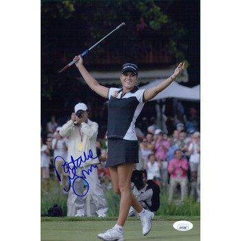 Natalie Gulbis LPGA Golfer Signed 8x12 Glossy Photo JSA Authenticated
