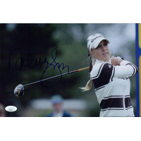 Natalie Gulbis LPGA Golfer Signed 8x12 Glossy Photo JSA Authenticated Natalie Gulbis LPGA Golfer Signed 8x12 Glossy Photo JSA Authenticated