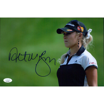 Natalie Gulbis LPGA Golfer Signed 8x12 Glossy Photo JSA Authenticated