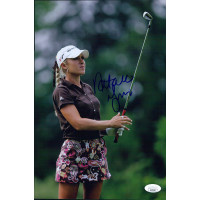 Natalie Gulbis LPGA Golfer Signed 8x12 Glossy Photo JSA Authenticated Natalie Gulbis LPGA Golfer Signed 8x12 Glossy Photo JSA Authenticated