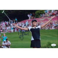 Natalie Gulbis LPGA Golfer Signed 8x12 Glossy Photo JSA Authenticated Natalie Gulbis LPGA Golfer Signed 8x12 Glossy Photo JSA Authenticated