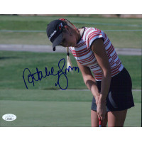 Natalie Gulbis LPGA Golfer Signed 8x10 Glossy Photo JSA Authenticated Natalie Gulbis LPGA Golfer Signed 8x10 Glossy Photo JSA Authenticated