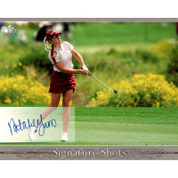 Natalie Gulbis Signed 2005 SP Signature Shots 8x10 Stock Photo UDA Authenticated Natalie Gulbis Signed 2005 SP Signature Shots 8x10 Stock Photo UDA Authenticated