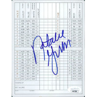 Natalie Gulbis LPGA Golfer Signed The Ridge Golf Club Scorecard JSA Authentic Natalie Gulbis LPGA Golfer Signed The Ridge Golf Club Scorecard JSA Authentic