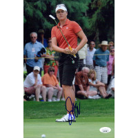 Sophie Gustafson LPGA Golfer Signed 8x12 Glossy Photo JSA Authenticated Sophie Gustafson LPGA Golfer Signed 8x12 Glossy Photo JSA Authenticated