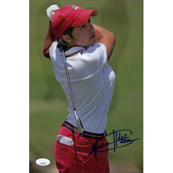 Maria Hernandez LPGA Golfer Signed 8x12 Glossy Photo JSA Authenticated
