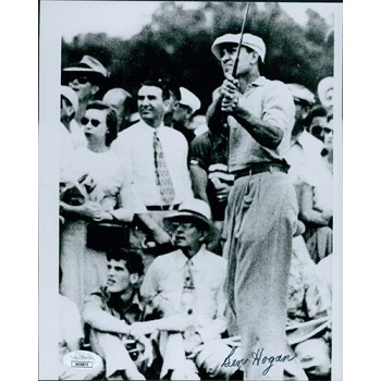 Ben Hogan Golfer PGA Signed 8x10 Matte Photo JSA Authenticated