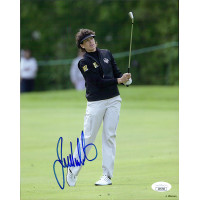 Juli Inkster LPGA Golfer Signed 8x10 Glossy Photo JSA Authenticated Juli Inkster LPGA Golfer Signed 8x10 Glossy Photo JSA Authenticated