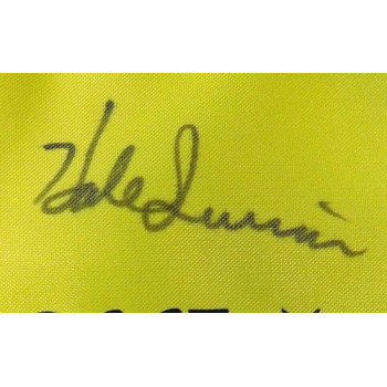 Hale Irwin Signed 1998 US Senior Open Riviera Golf Pin Flag JSA Authenticated Hale Irwin Signed 1998 US Senior Open Riviera Golf Pin Flag JSA Authenticated