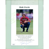 Hale Irwin and Raymond Floyd Signed 8.5x11 Cut Magazine Photo Page JSA Authentic Hale Irwin and Raymond Floyd Signed 8.5x11 Cut Magazine Photo Page JSA Authentic