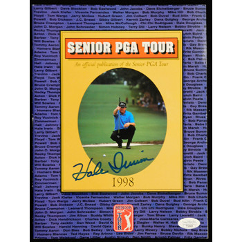 Hale Irwin Golfer Signed 1998 Senior PGA Tour Magazine Program JSA Authenticated