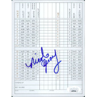 Nicole Jeray LPGA Golfer Signed The Ridge Golf Club Scorecard JSA Authenticated Nicole Jeray LPGA Golfer Signed The Ridge Golf Club Scorecard JSA Authenticated
