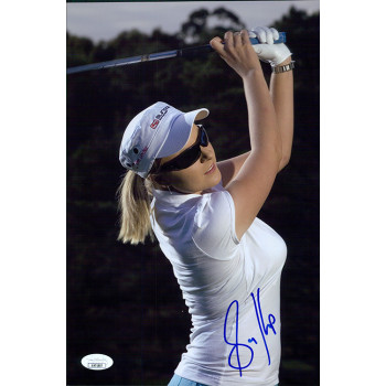 Sarah Kemp LPGA Golfer Signed 8x12 Glossy Photo JSA Authenticated