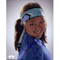 Christina Kim LPGA Golfer Signed 8x10 Glossy Photo JSA Authenticated Christina Kim LPGA Golfer Signed 8x10 Glossy Photo JSA Authenticated