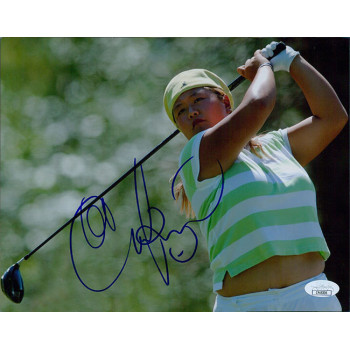 Christina Kim LPGA Golfer Signed 8x10 Glossy Photo JSA Authenticated