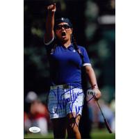 Christina Kim LPGA Golfer Signed 8x12 Glossy Photo JSA Authenticated Christina Kim LPGA Golfer Signed 8x12 Glossy Photo JSA Authenticated