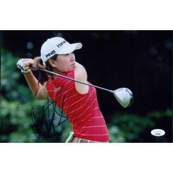 In-Kyung Kim LPGA Golfer Signed 8x12 Glossy Photo JSA Authenticated