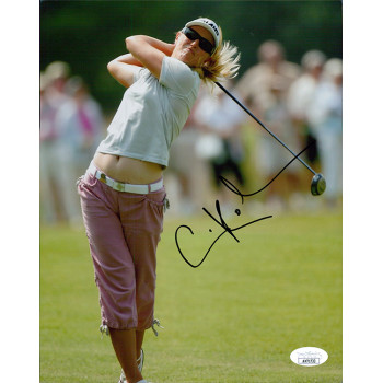 Carin Koch LPGA Golfer Signed 8x10 Glossy Photo JSA Authenticated