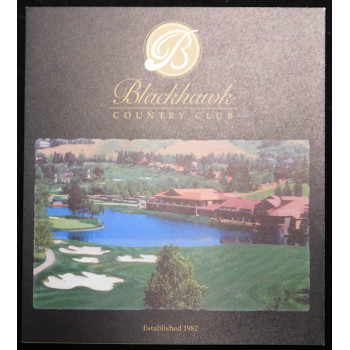 Carin Koch LPGA Golfer Signed Blackhawk Country Club Scorecard JSA Authenticated