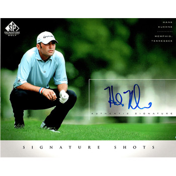 Hank Kuehne Signed 2004 SP Signature Shots 8x10 Stock Photo UDA Authenticated