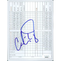 Candie Kung LPGA Golfer Signed The Ridge Golf Club Scorecard JSA Authenticated Candie Kung LPGA Golfer Signed The Ridge Golf Club Scorecard JSA Authenticated