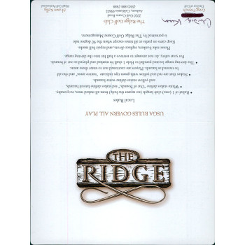 Candie Kung LPGA Golfer Signed The Ridge Golf Club Scorecard JSA Authenticated