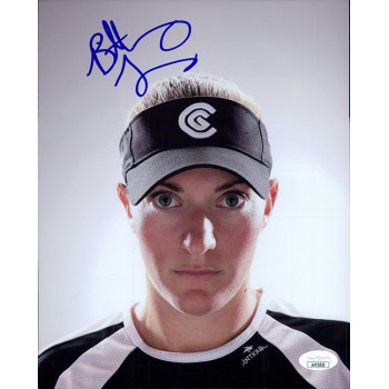 Brittany Lang LPGA Golfer Signed 8x10 Glossy Photo JSA Authenticated