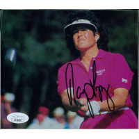 Nancy Lopez LPGA Signed 5.5x6 Cut Magazine Page JSA Authenticated Nancy Lopez LPGA Signed 5.5x6 Cut Magazine Page JSA Authenticated