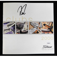 Davis Love III PGA Golfer Signed Titleist 2000 Catalog JSA Authenticated
