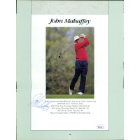John Mahaffey PGA Golfer Signed 8.5x11 Program Photo Page JSA Authenticated John Mahaffey PGA Golfer Signed 8.5x11 Program Photo Page JSA Authenticated