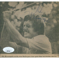 Rik Massengale PGA Golfer Signed 5x5 Cut Newspaper Page JSA Authenticated Rik Massengale PGA Golfer Signed 5x5 Cut Newspaper Page JSA Authenticated