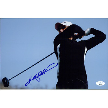 Kristy McPherson LPGA Golfer Signed 8x12 Glossy Photo JSA Authenticated Kristy McPherson LPGA Golfer Signed 8x12 Glossy Photo JSA Authenticated