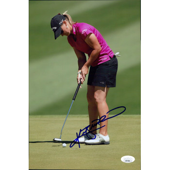 Kristy McPherson LPGA Golfer Signed 8x12 Glossy Photo JSA Authenticated Kristy McPherson LPGA Golfer Signed 8x12 Glossy Photo JSA Authenticated