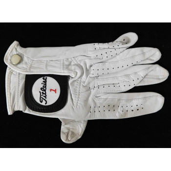 Kristy McPherson LPGA Golfer Signed Titleist Used Golf Glove JSA Authenticated