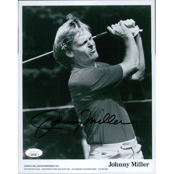 Johnny Miller PGA Golfer Signed 8x10 Glossy Photo JSA Authenticated Johnny Miller PGA Golfer Signed 8x10 Glossy Photo JSA Authenticated