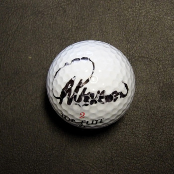 Gil Morgan PGA Golfer Signed Top Flite Golf Ball JSA Authenticated