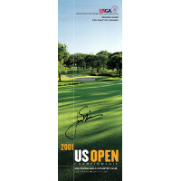 Jack Nicklaus Signed 2001 US Open Championship Pairing Guide JSA Authenticated Jack Nicklaus Signed 2001 US Open Championship Pairing Guide JSA Authenticated