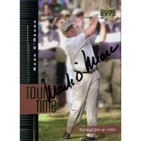 Mark O'Meara PGA Golfer Signed 2001 Upper Deck Card #187 JSA Authenticated Mark O'Meara PGA Golfer Signed 2001 Upper Deck Card #187 JSA Authenticated