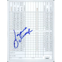 Lorena Ochoa LPGA Golfer Signed The Ridge Golf Club Scorecard JSA Authenticated Lorena Ochoa LPGA Golfer Signed The Ridge Golf Club Scorecard JSA Authenticated
