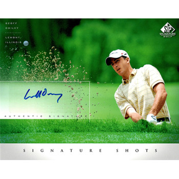 Geoff Ogilvy Signed 2004 SP Signature Shots 8x10 Photo UDA Authenticated