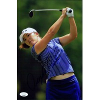 Angela Park LPGA Golfer Signed 8x12 Glossy Photo JSA Authenticated