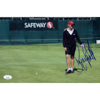 Suzann Pettersen LPGA Golfer Signed 8x12 Glossy Photo JSA Authenticated Suzann Pettersen LPGA Golfer Signed 8x12 Glossy Photo JSA Authenticated