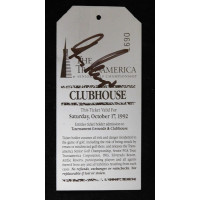 Gary Player Signed 1992 The Transamerica Championship Ticket JSA Authenticated