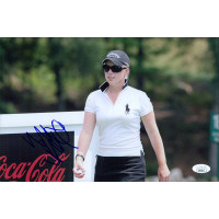Morgan Pressel LPGA Golfer Signed 8x12 Glossy Photo JSA Authenticated Morgan Pressel LPGA Golfer Signed 8x12 Glossy Photo JSA Authenticated
