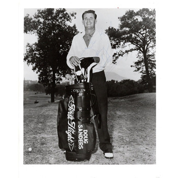 Doug Sanders PGA Golfer Signed 8x10 Glossy Photo JSA Authenticated