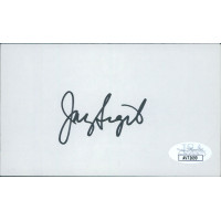 Jay Sigel PGA Golfer Signed 3x5 Index Card JSA Authenticated Jay Sigel PGA Golfer Signed 3x5 Index Card JSA Authenticated