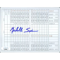 Michelle Simpson LPGA Golfer Signed The Ridge Golf Club Scorecard JSA Authentic Michelle Simpson LPGA Golfer Signed The Ridge Golf Club Scorecard JSA Authentic