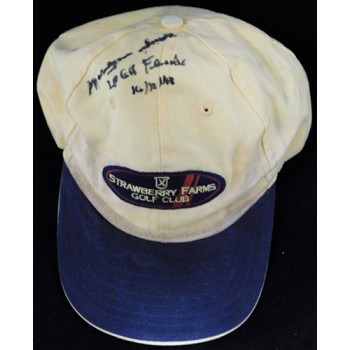 Marilynn Smith LPGA HOF Signed Strawberry Farms Hat JSA Authenticated