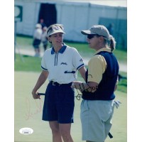 Anika and Charlotta Sorenstam Golfer Signed 8x10 Glossy Photo JSA Authenticated