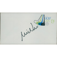 Mike Weir PGA Golfer Signed Golf USA Cachet JSA Authenticated Mike Weir PGA Golfer Signed Golf USA Cachet JSA Authenticated